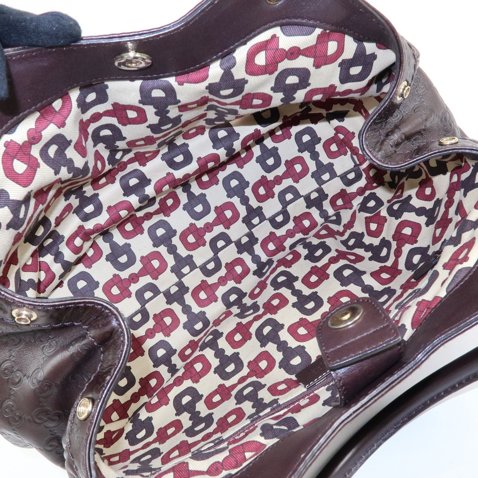Gucci Sukey Tote Bag - Dark Brown, Guccissima Leather