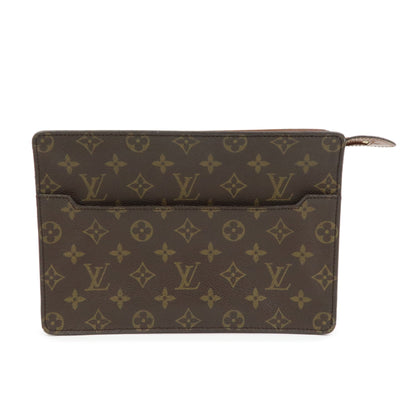Louis Vuitton Monogram Pochette Homme Clutch Bag - Monogram, Canvas, Leather