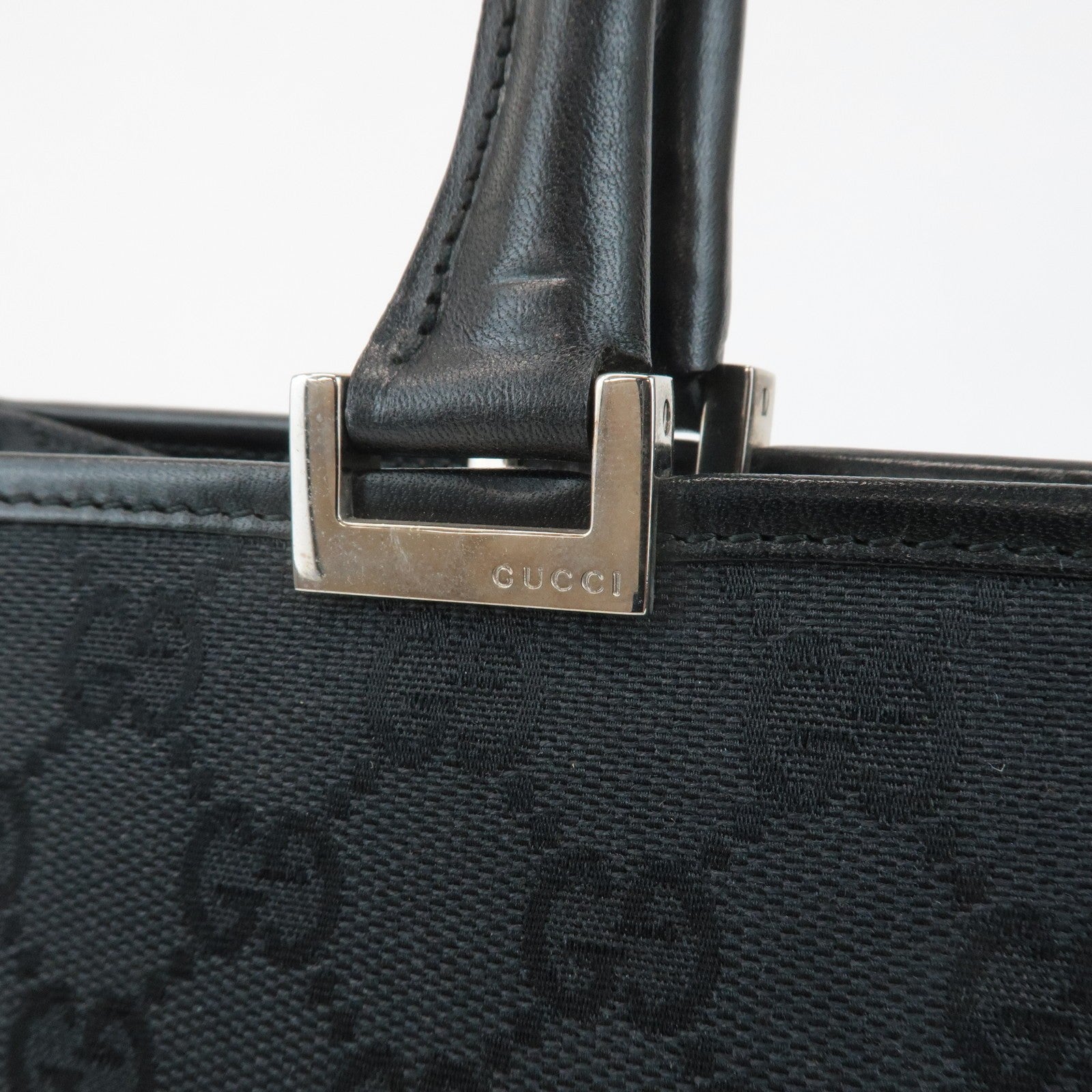 Gucci Tote Bag - Black, GG Canvas