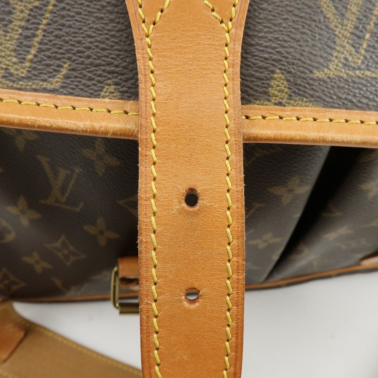 Louis Vuitton Monogram Canvas Gibeciere GM Shoulder Bag