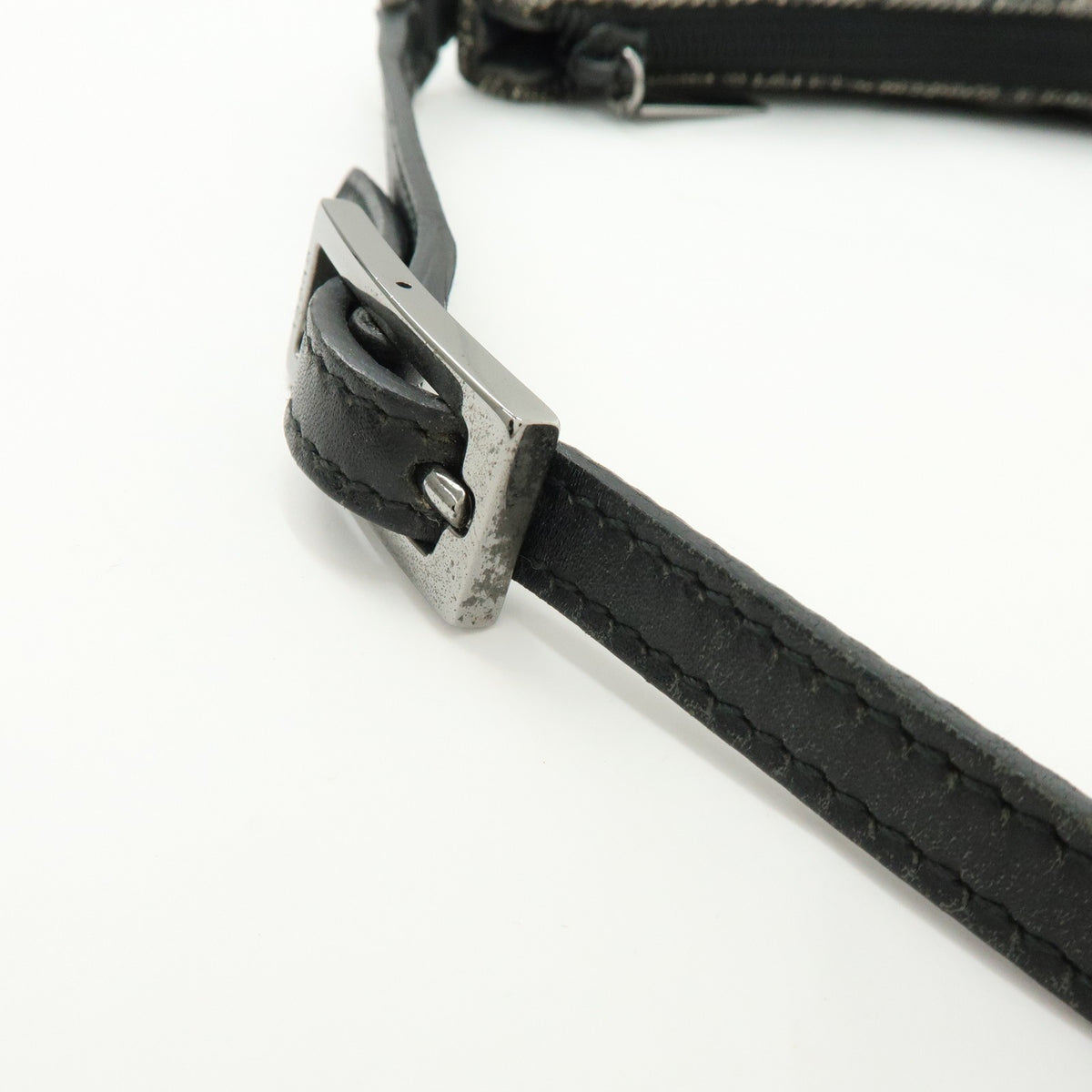 Gucci Shoulder Bag - Black, Leather and GG Denim