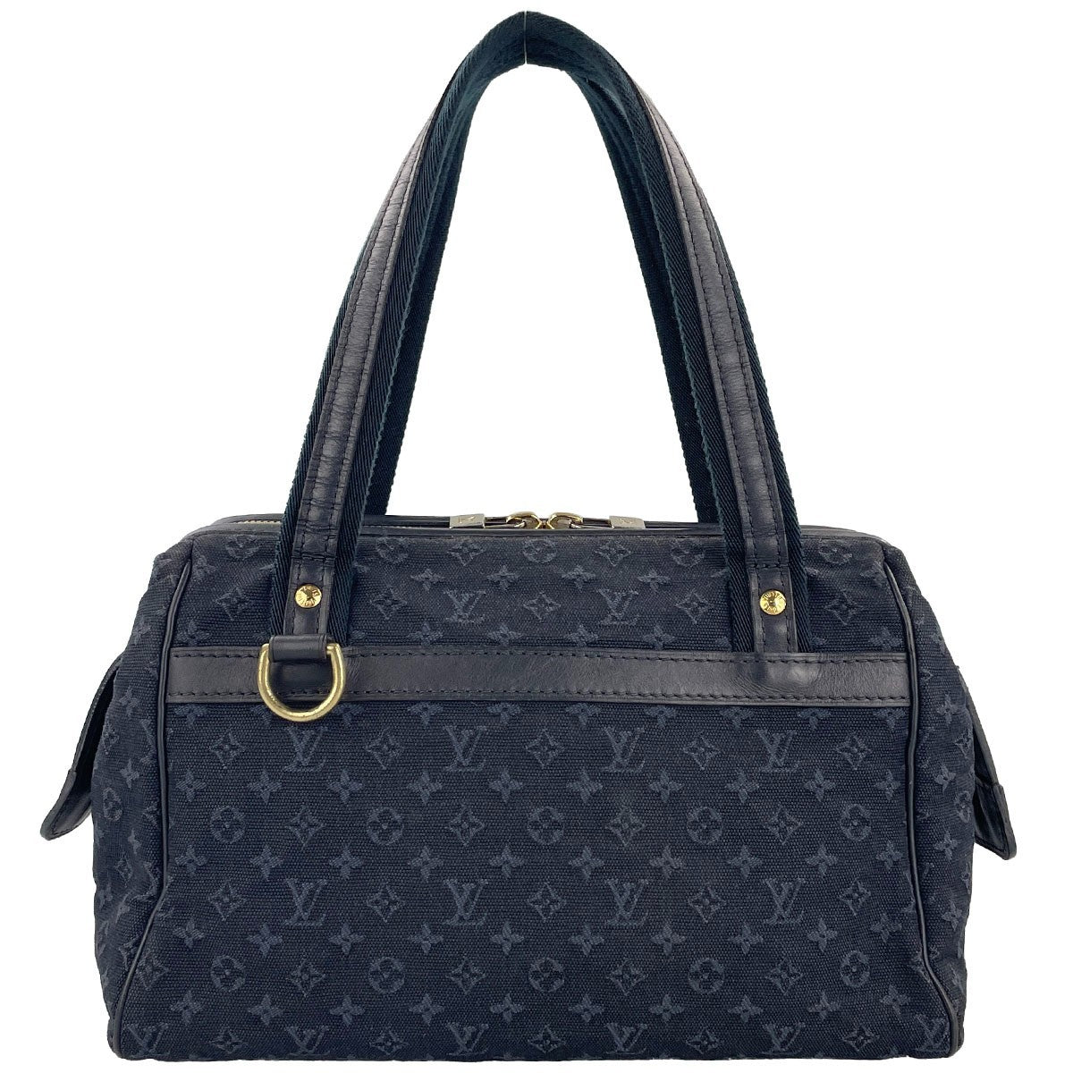 Louis Vuitton Josephine PM Handbag - Navy, Canvas
