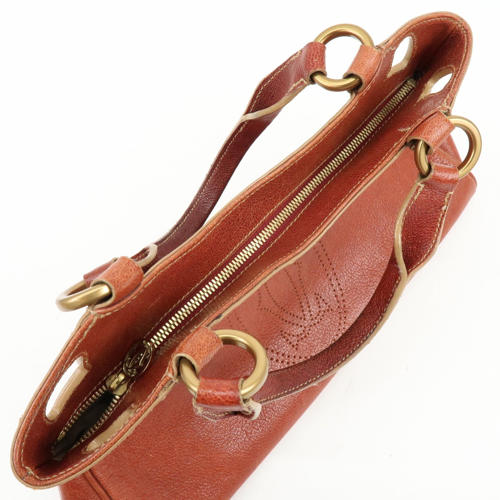Cartier Marcello de Cartier Hand Bag - Brown, Leather