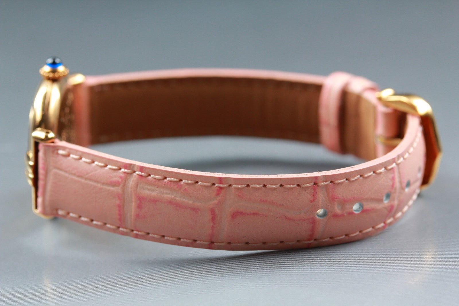Cartier Must Colisee Vermeil 590002 Watch - Gold Pink, Leather