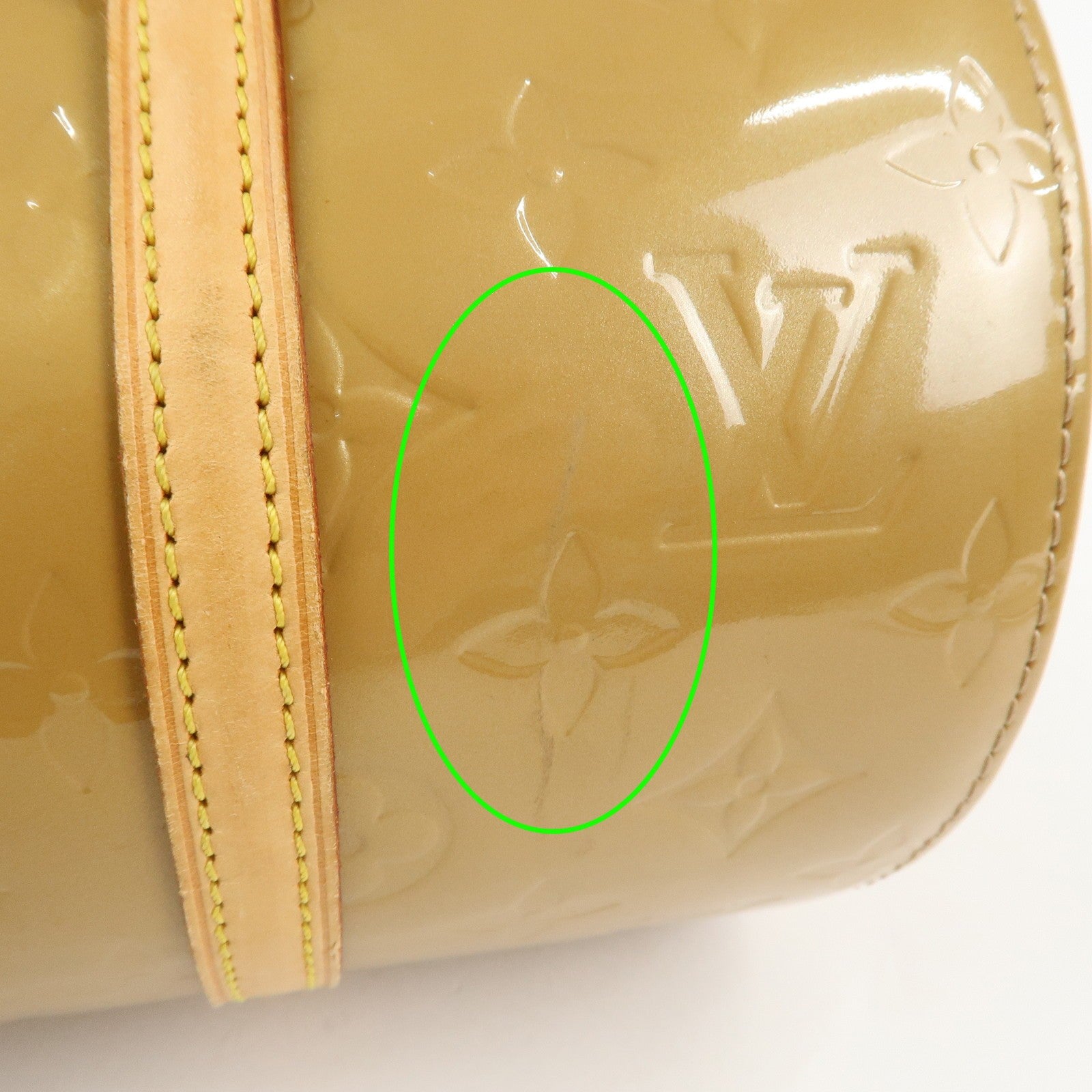 Louis Vuitton Monogram Vernis Bedford Handbag - Beige, Vernis Leather
