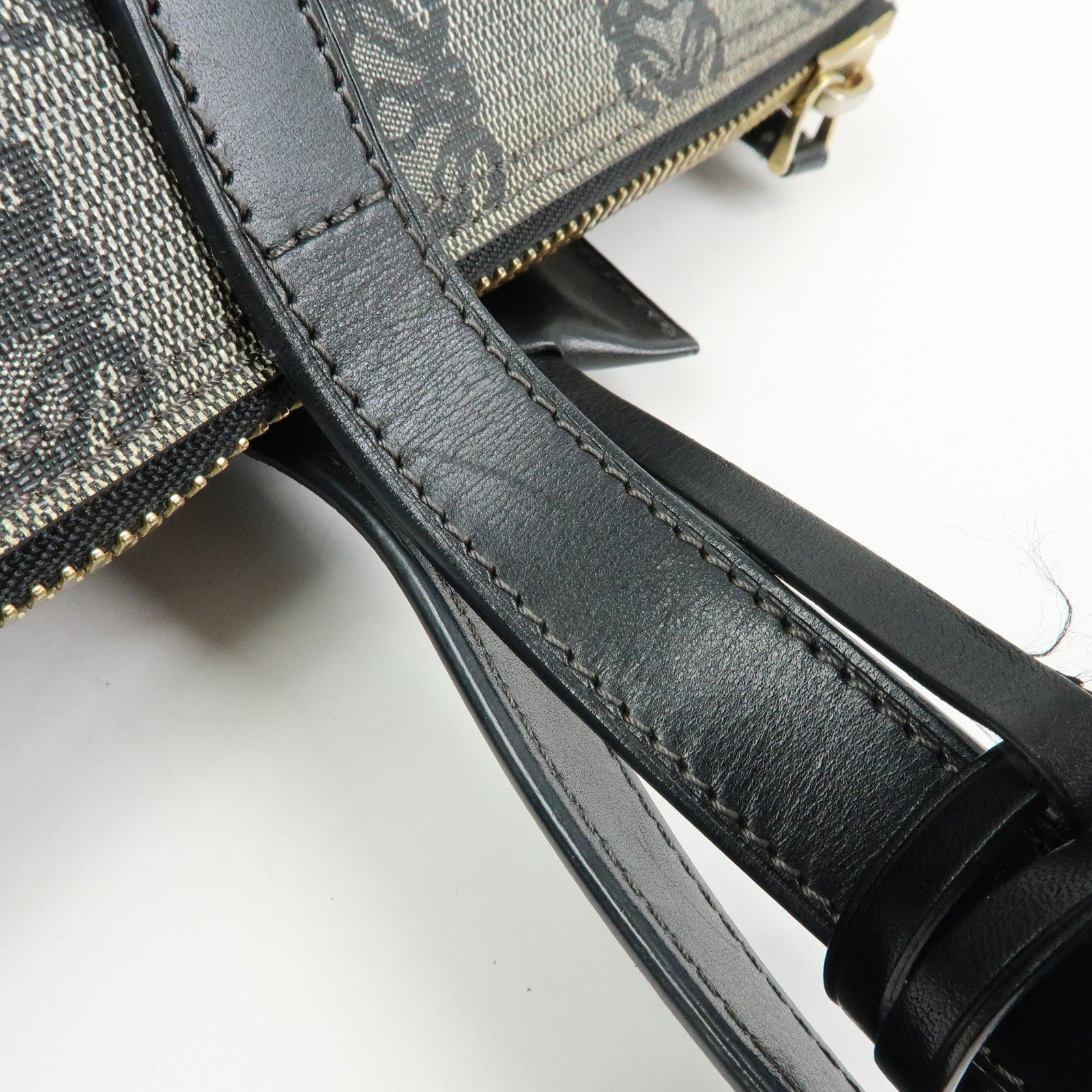 Loewe Anagram Tote Bag - Black, PVC Coating Canvas and Leather