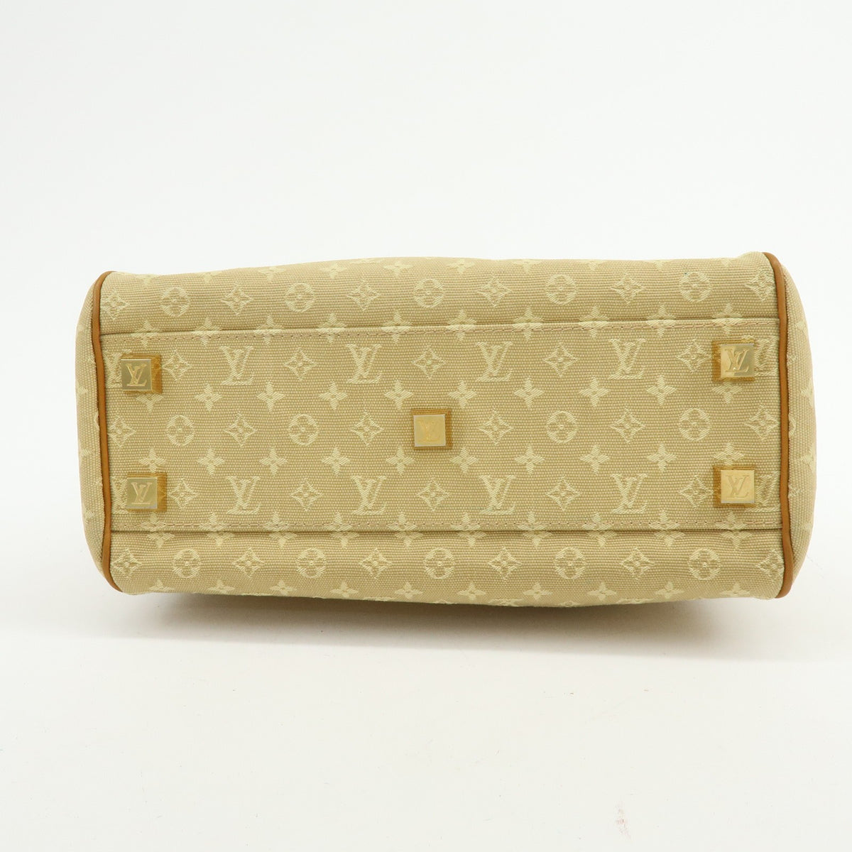 Louis Vuitton Hand Bag - Beige, Monogram Mini Canvas, Leather