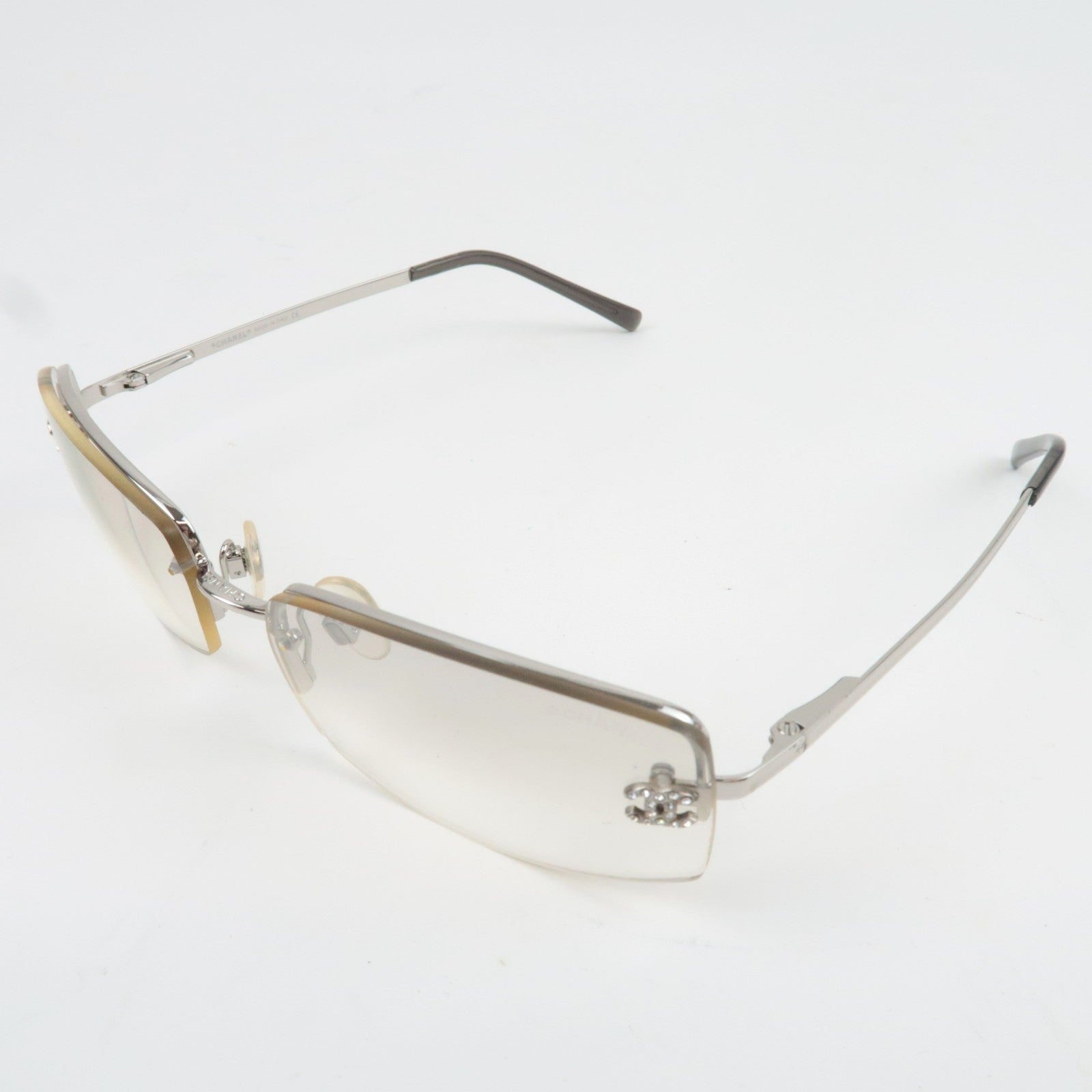 Chanel 4093-B C.124/61 Sunglasses - Gray, Metal