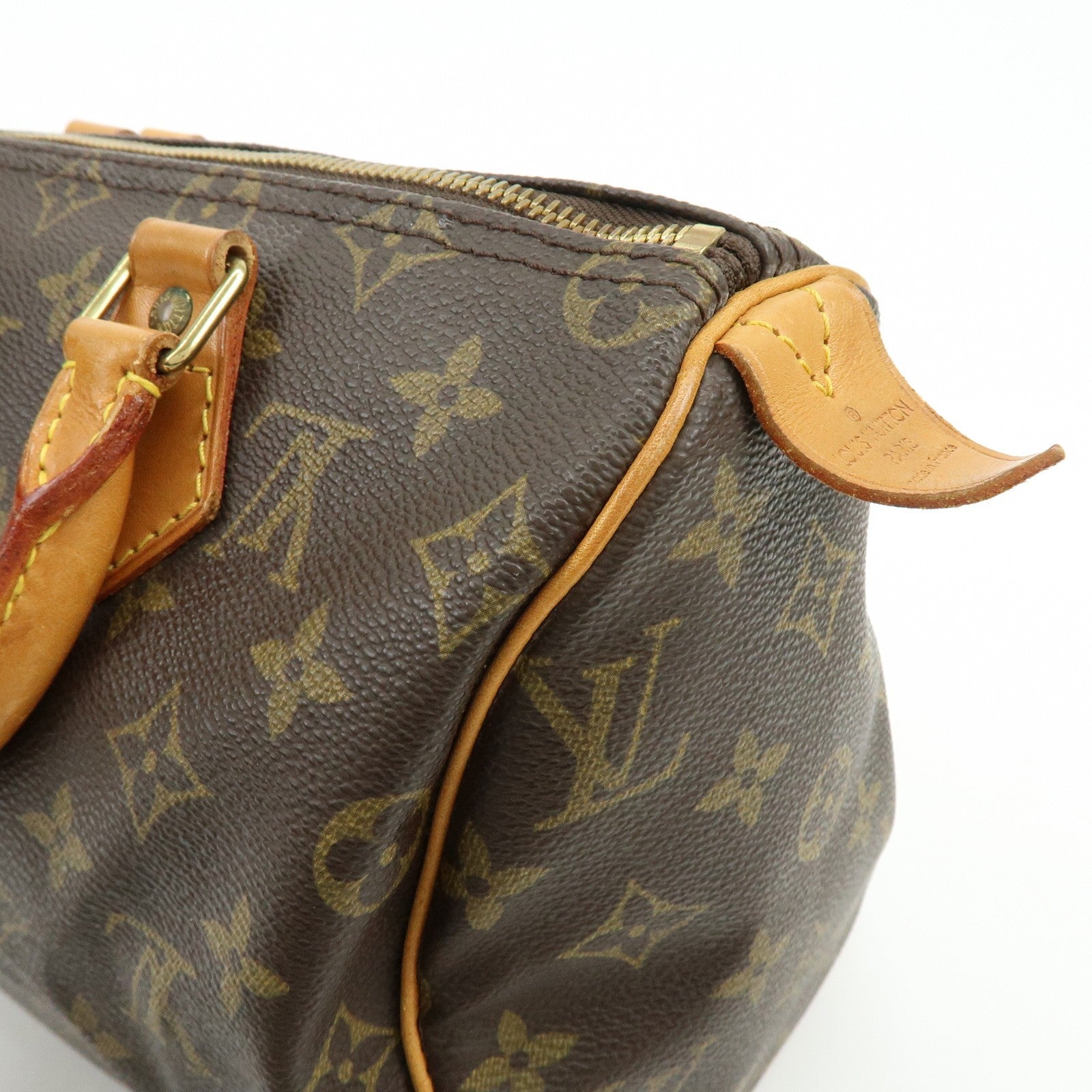 Louis Vuitton Monogram Speedy 30 Handbag - Brown, Monogram Canvas