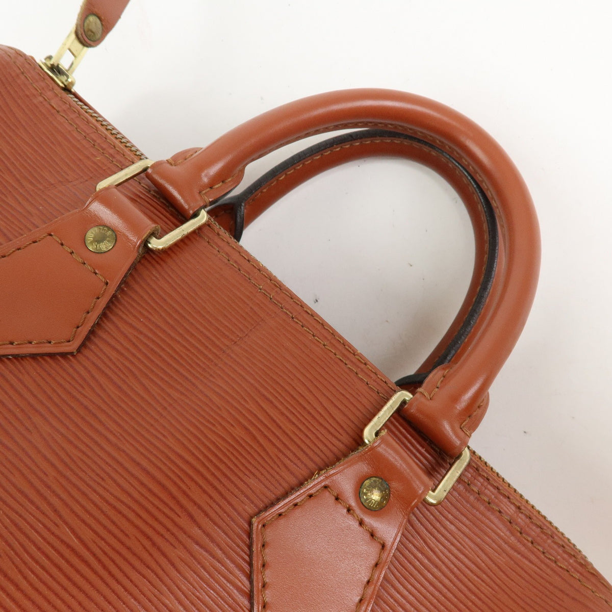 Louis Vuitton Epi Speedy 25 Hand Boston Bag - Kenya Brown, Epi Leather