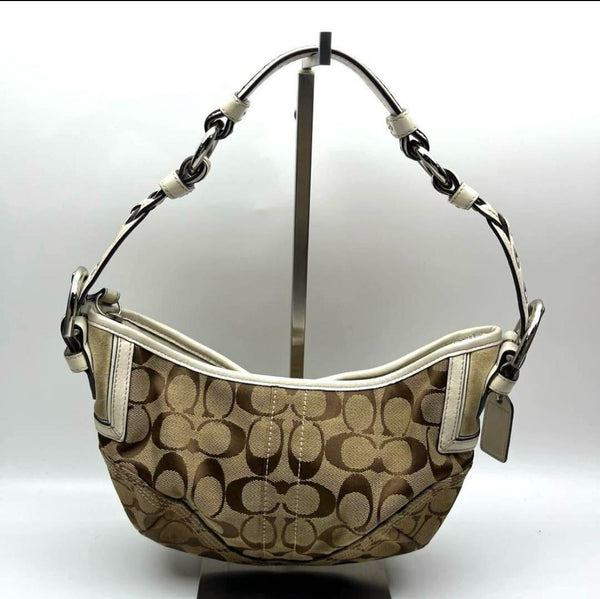 Coach White Bag