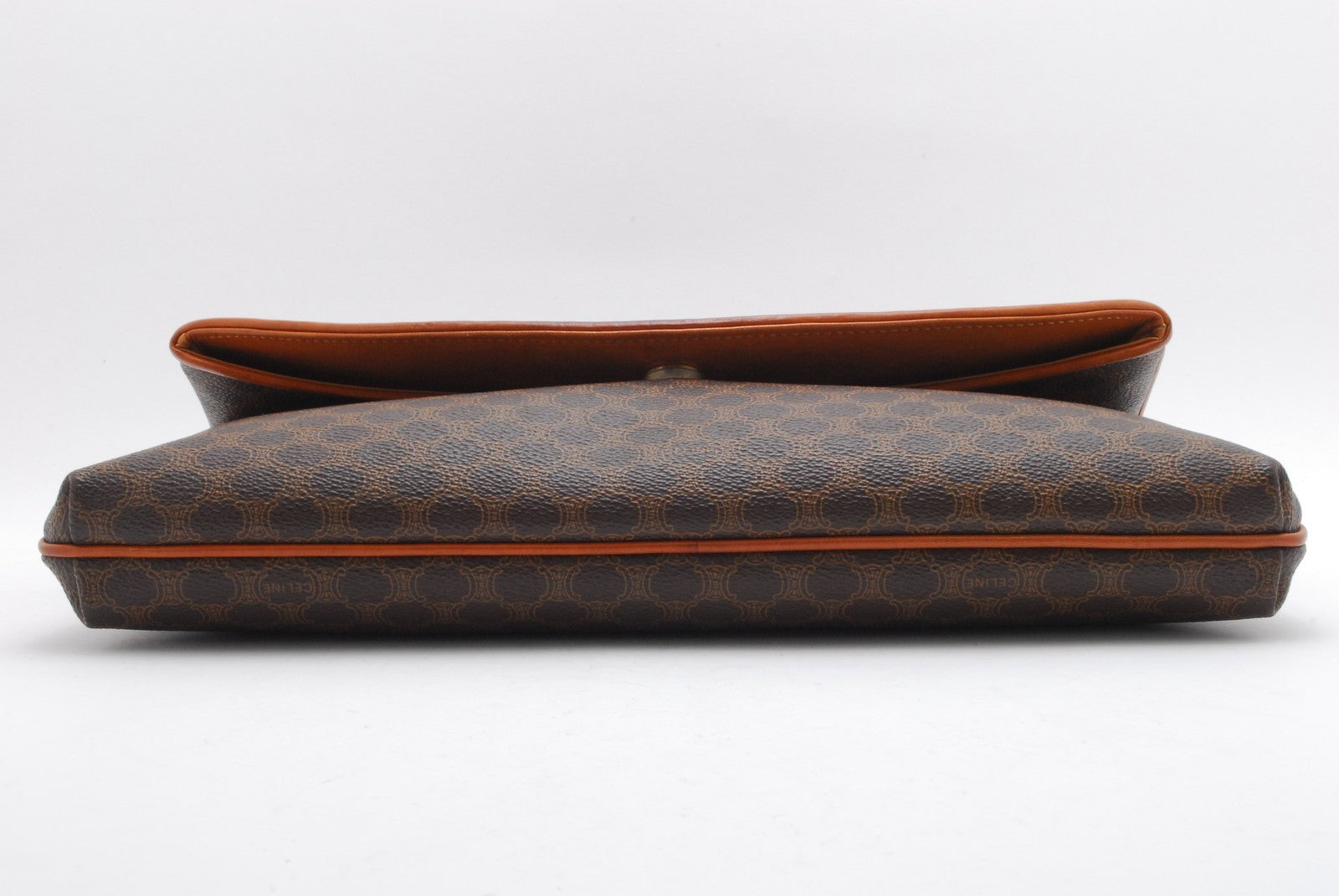 Celine Macadam Clutch Bag - Brown, Leather and PVC