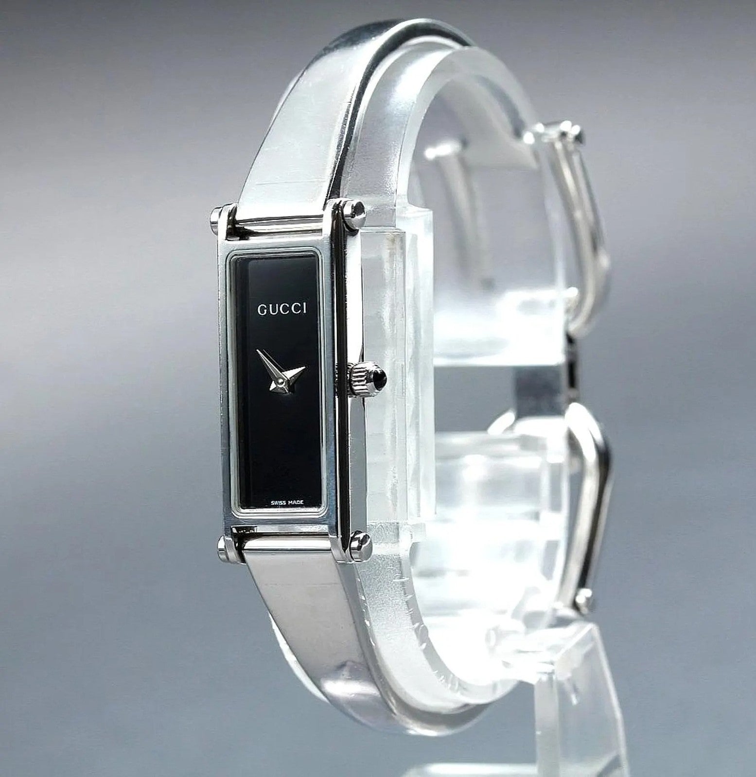 Gucci 1500L Wristwatch - Silver, Stainless Steel