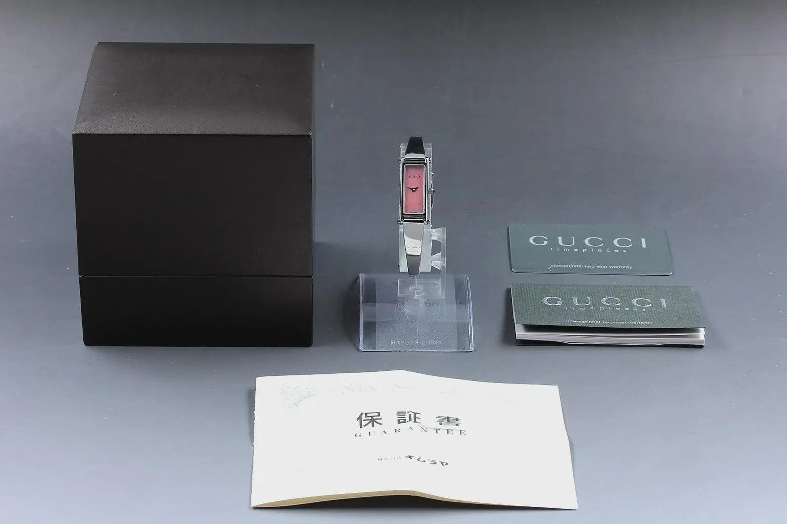 Gucci 1500L Women's Watch - Pink, Stainless Steel