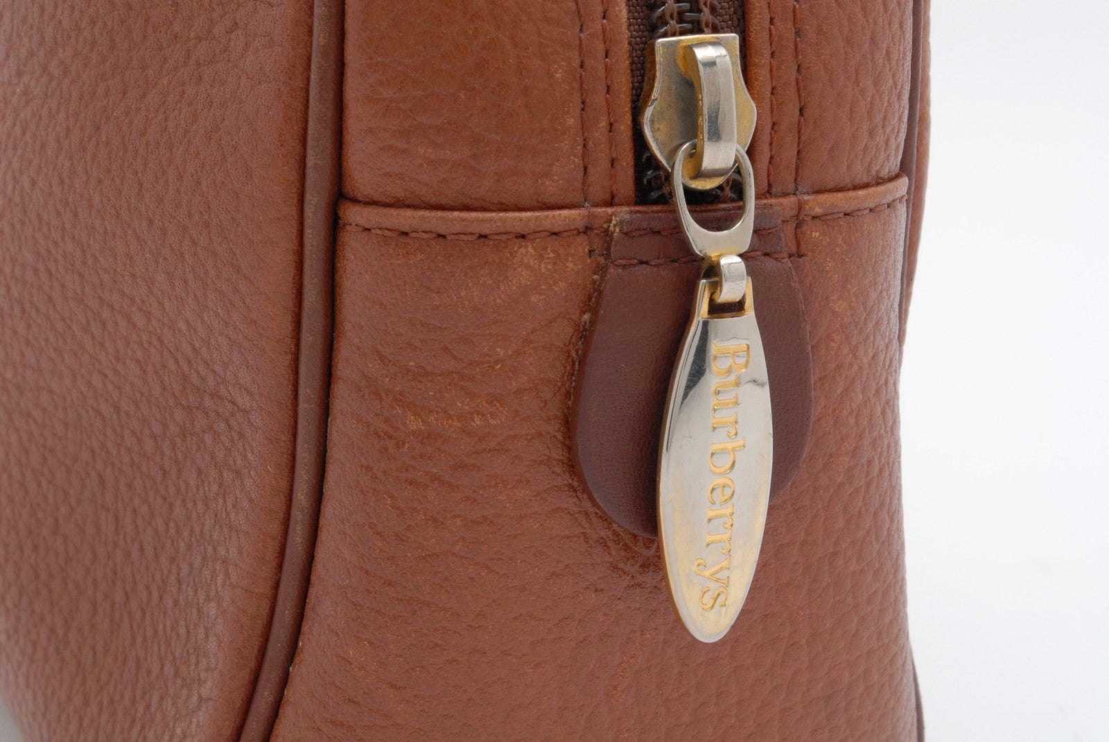 Burberrys Nova Hand Bag - Brown, Leather