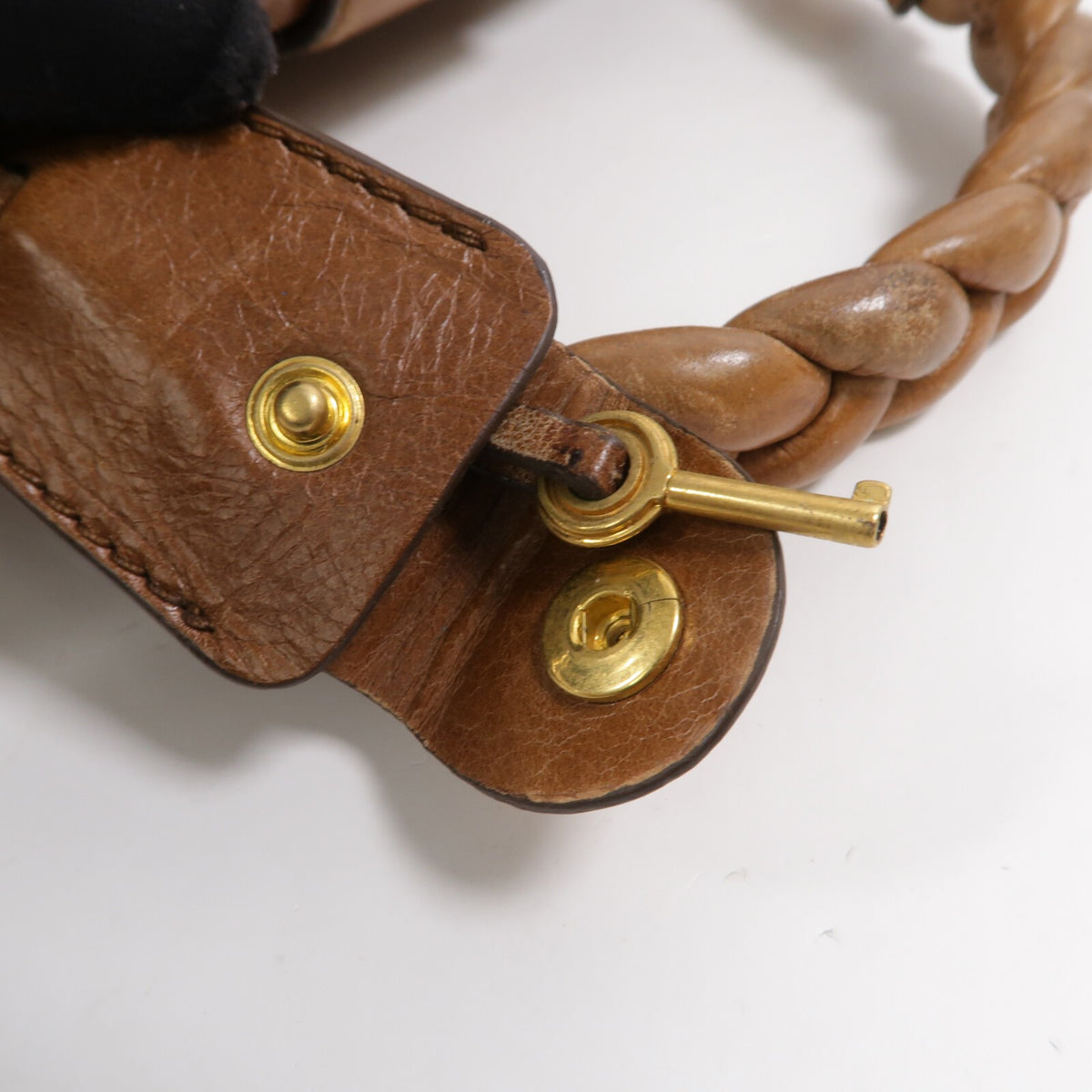 Miu Miu GHW 2 Way Shoulder Bag - Brown, Calfskin Leather