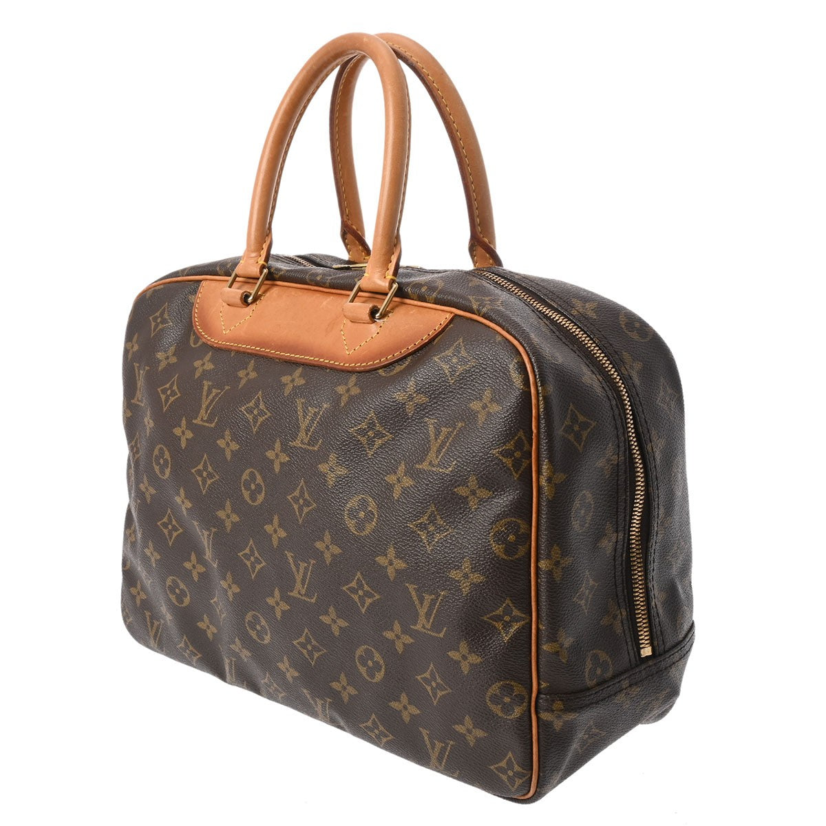 Louis Vuitton Deauville Handbag - Brown, Monogram Canvas 