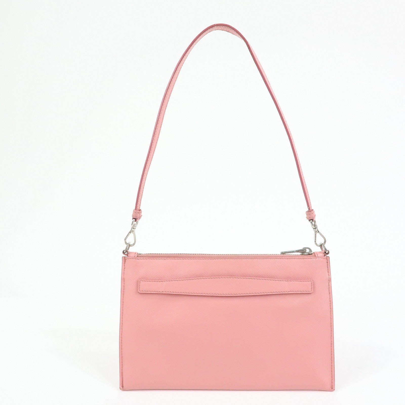 Prada 2way Bag - Pink, Saffiano Leather