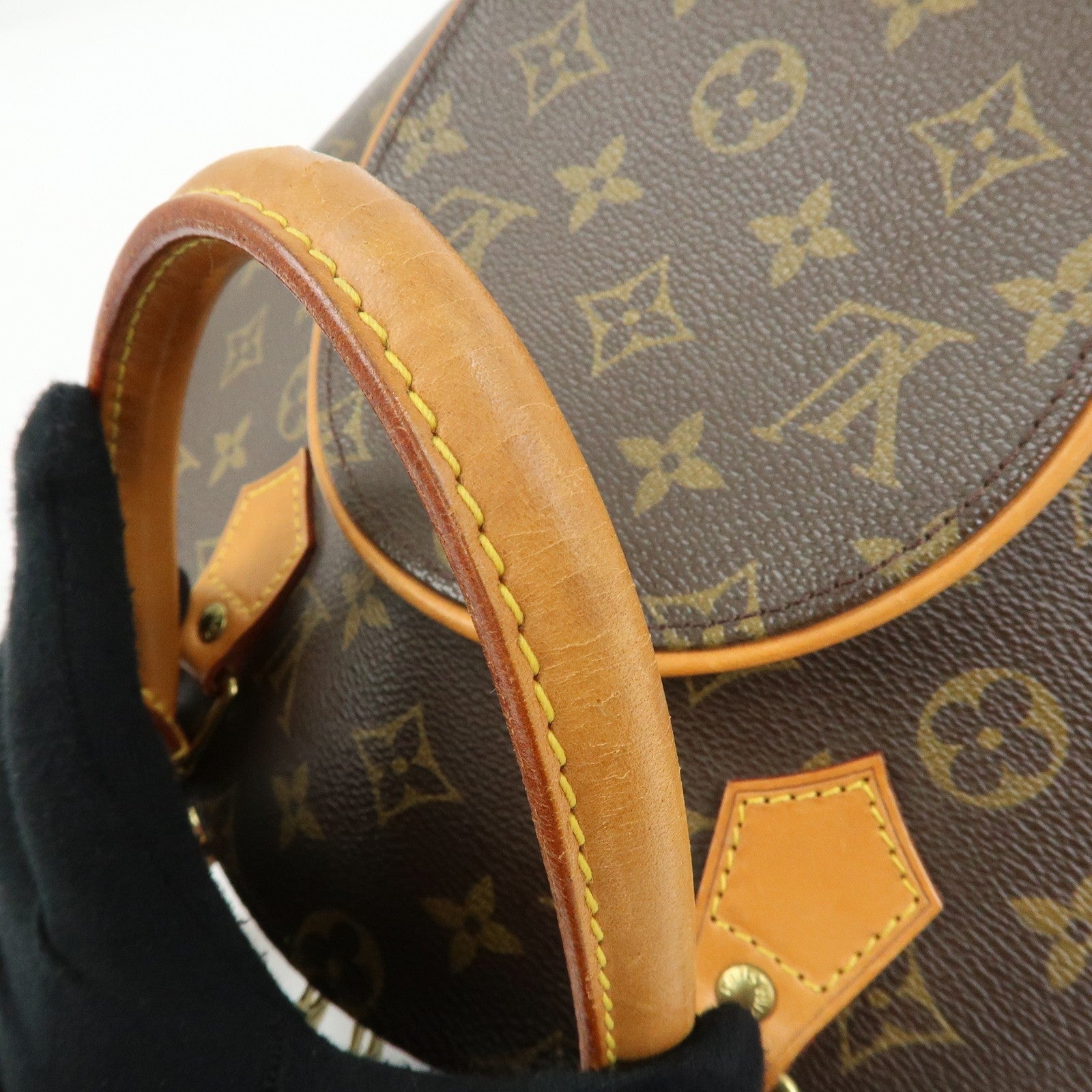 Louis Vuitton Papillon Hand Bag - Brown, Monogram Canvas
