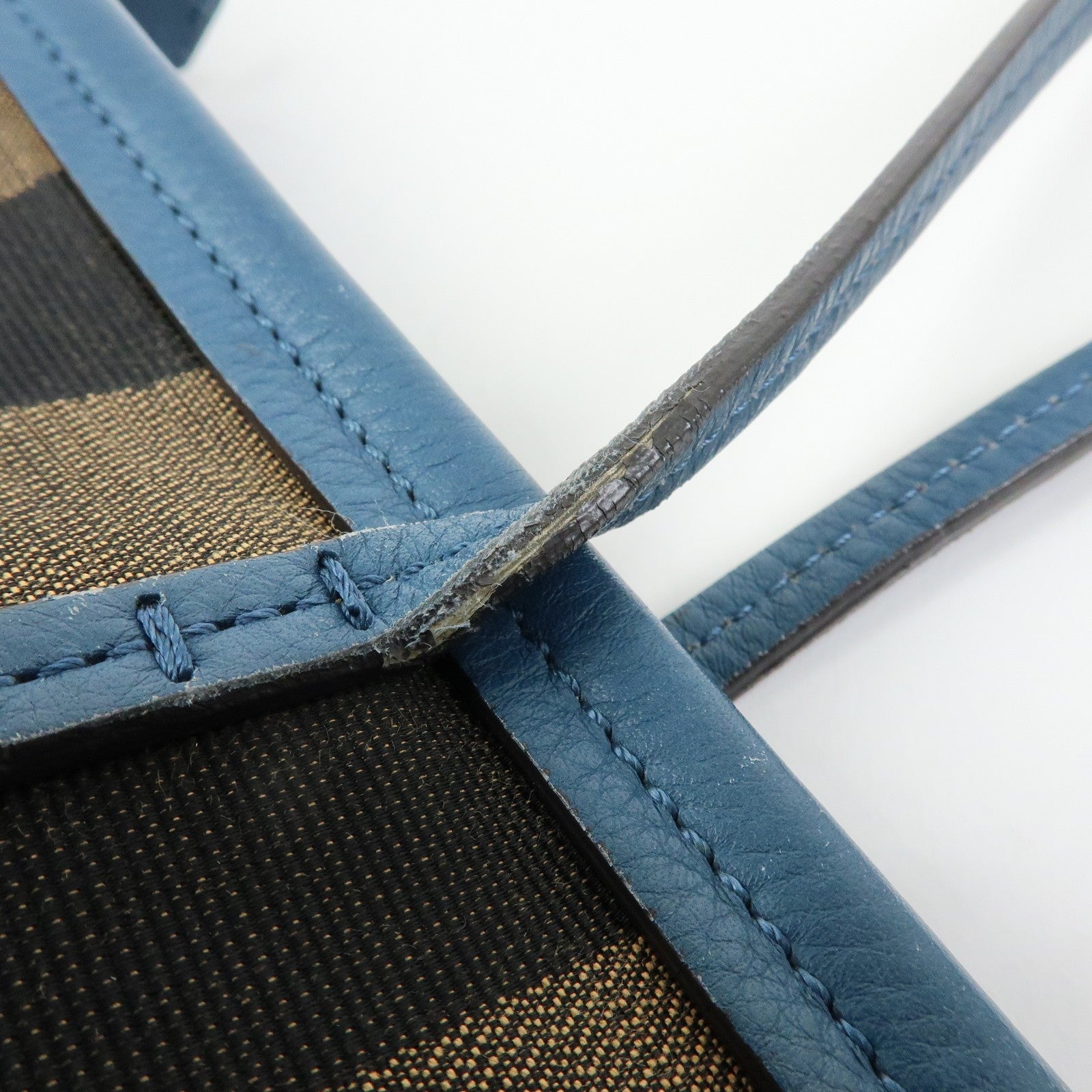 Fendi Tote Bag - Brown, Canvas Leather