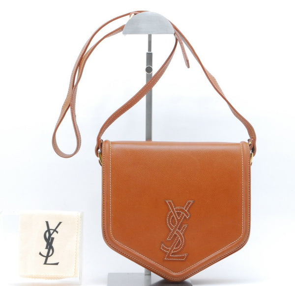 Saint Laurent Yves Vintage Shoulder Tote - Brown, Leather 