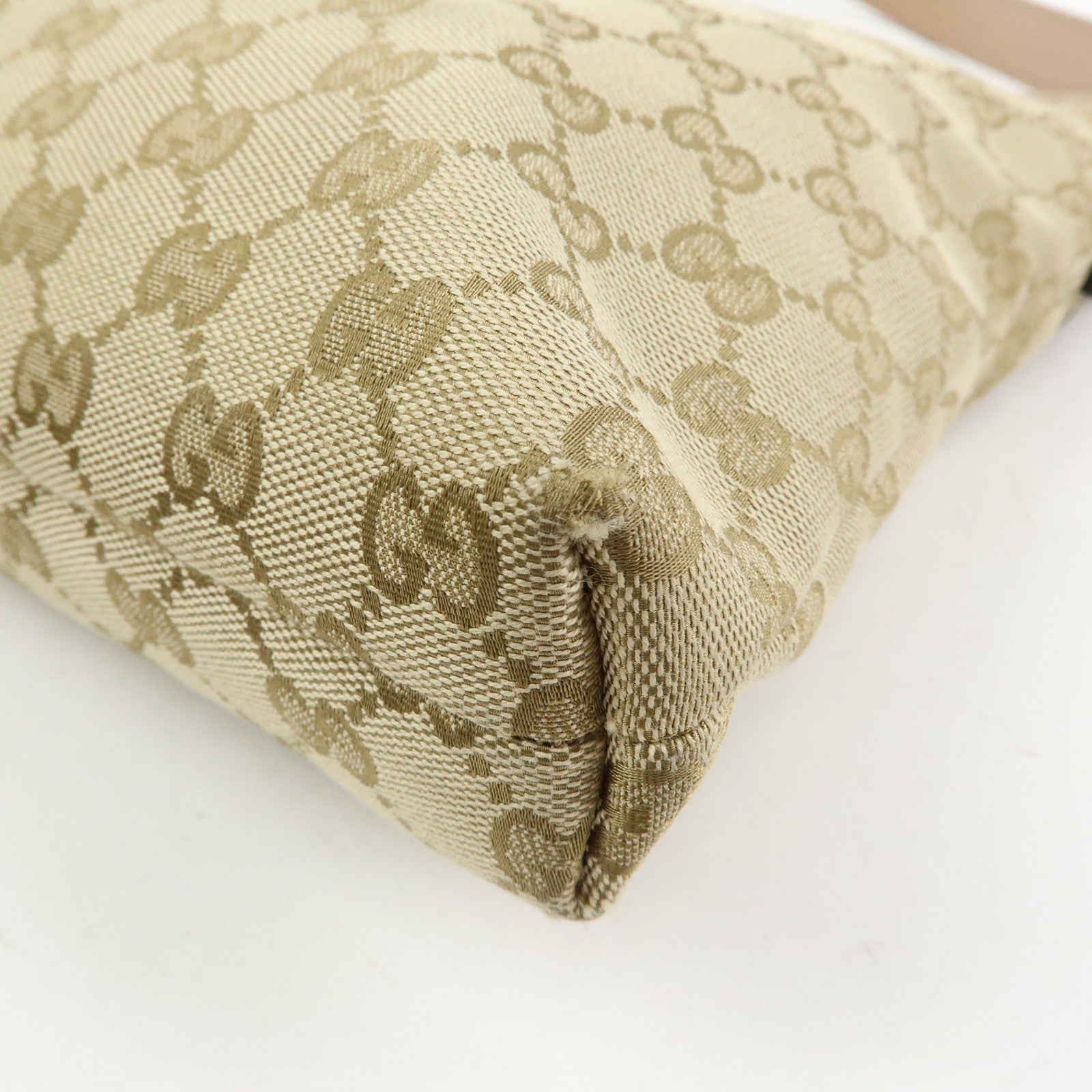 Gucci Shoulder Crossbody Bag - Beige Pink, GG Canvas Leather