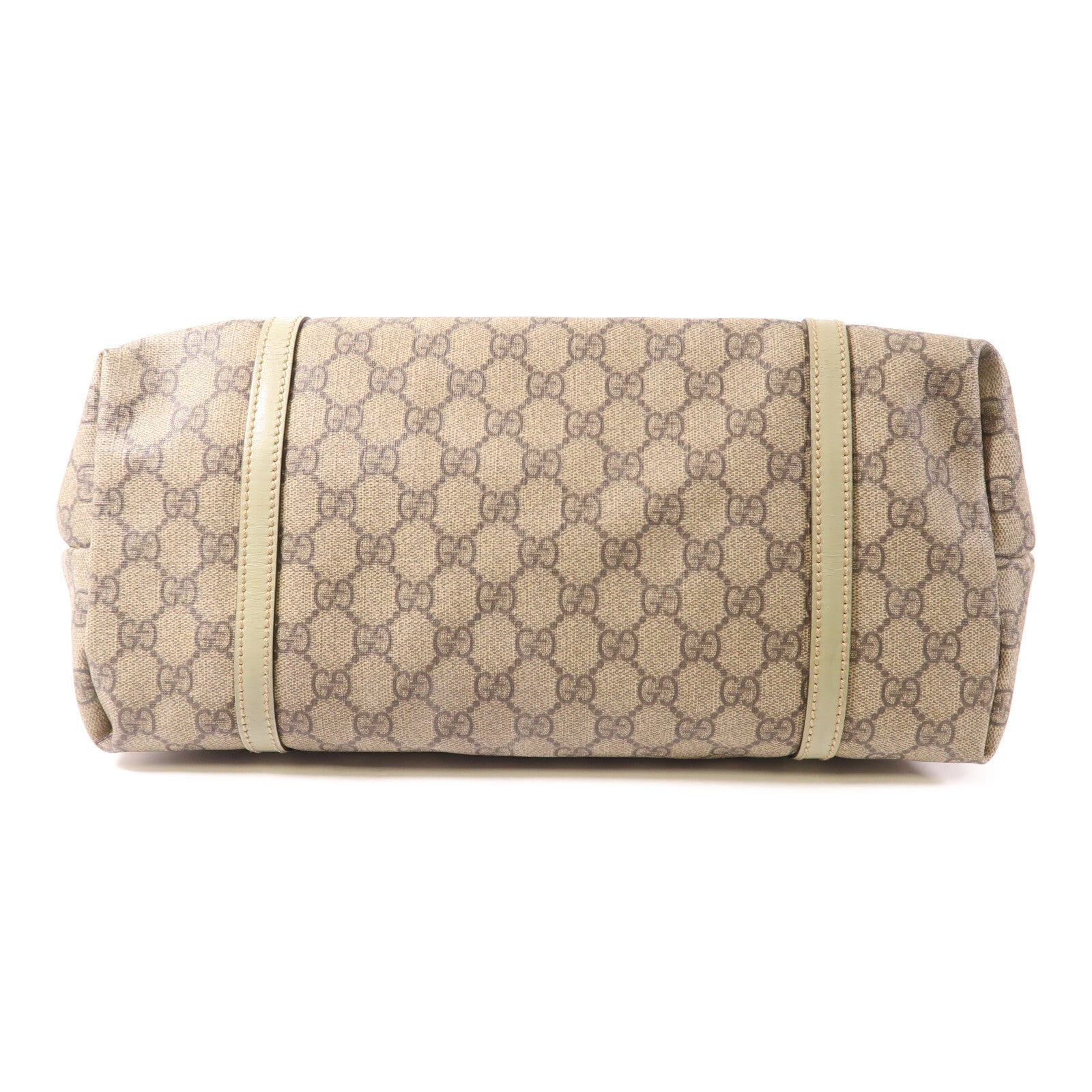 Gucci GG GHW Shoulder Tote Bag - Brown, Coated Canvas
