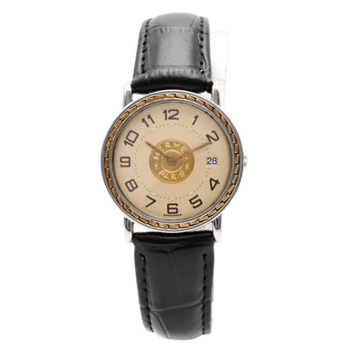 Hermès SE4.240 Watch - Cream, Stainless Steel