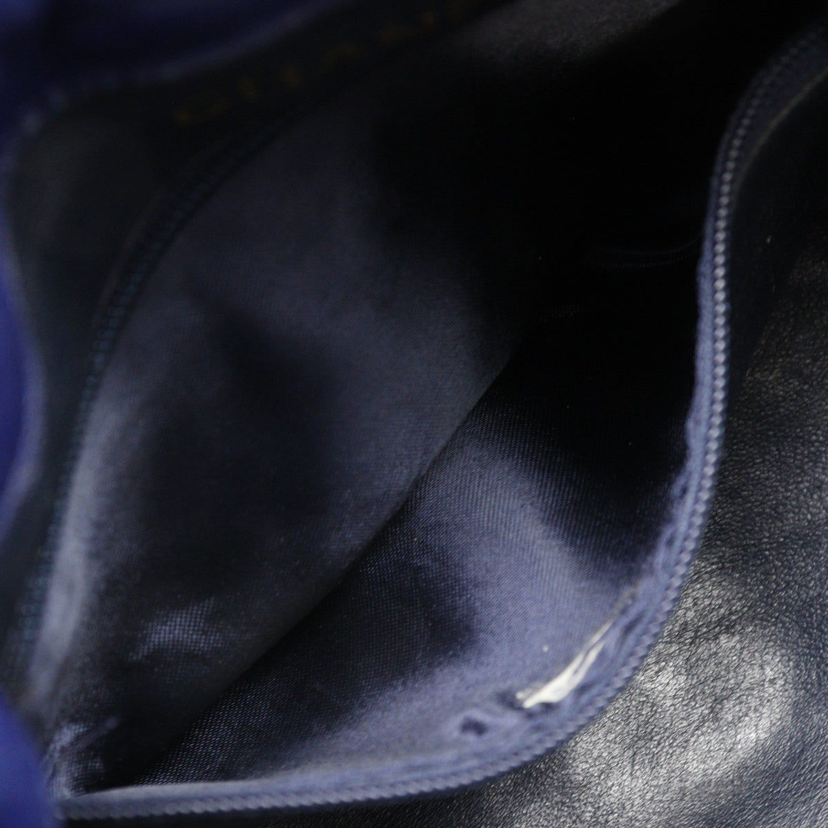 Chanel Matelasse Drawstring Shoulder Bag - Navy Blue, Lambskin