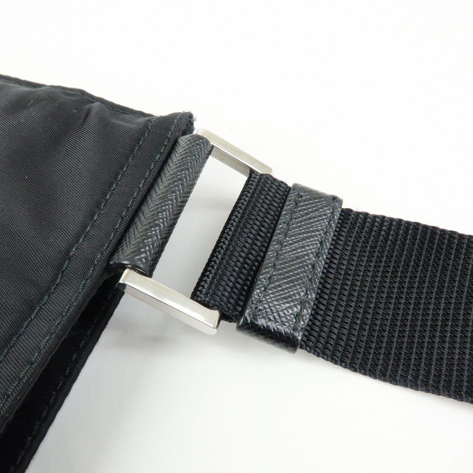 Prada 1BH978 Shoulder Bag - Black, Nylon
