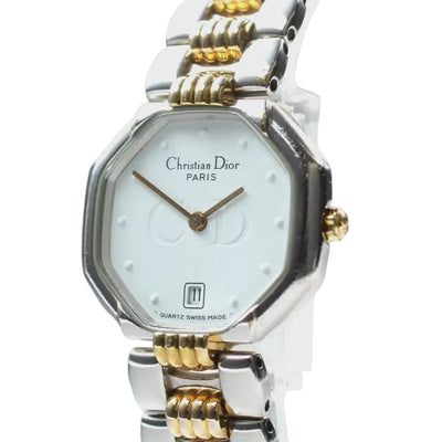 Christian Dior D48.203 Watch - Gold and Silver, Stainless Steel