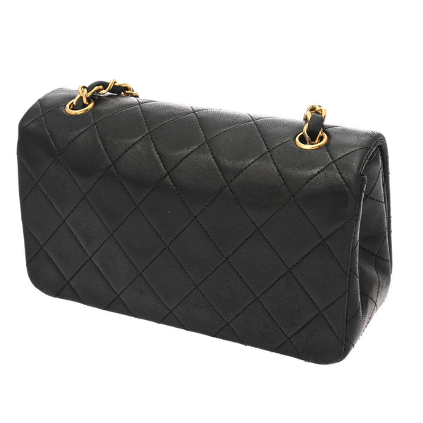 CHANEL ChainShoulder Shoulder Bag - Black, Lambskin 