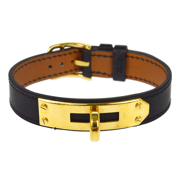 Hermès Kelly Bracelet - Black, Leather