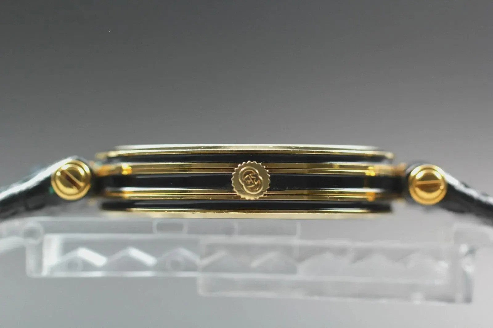 Gucci Man 2000M Wristwatch - Black, Leather 