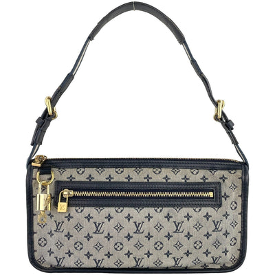 Louis Vuitton Pochette Catherine Shoulder Bag - Navy, Cotton