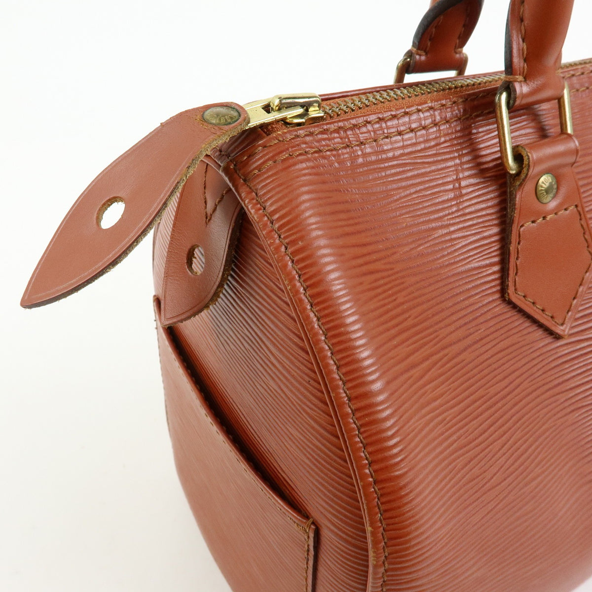 Louis Vuitton Epi Speedy 25 Hand Boston Bag - Kenya Brown, Epi Leather
