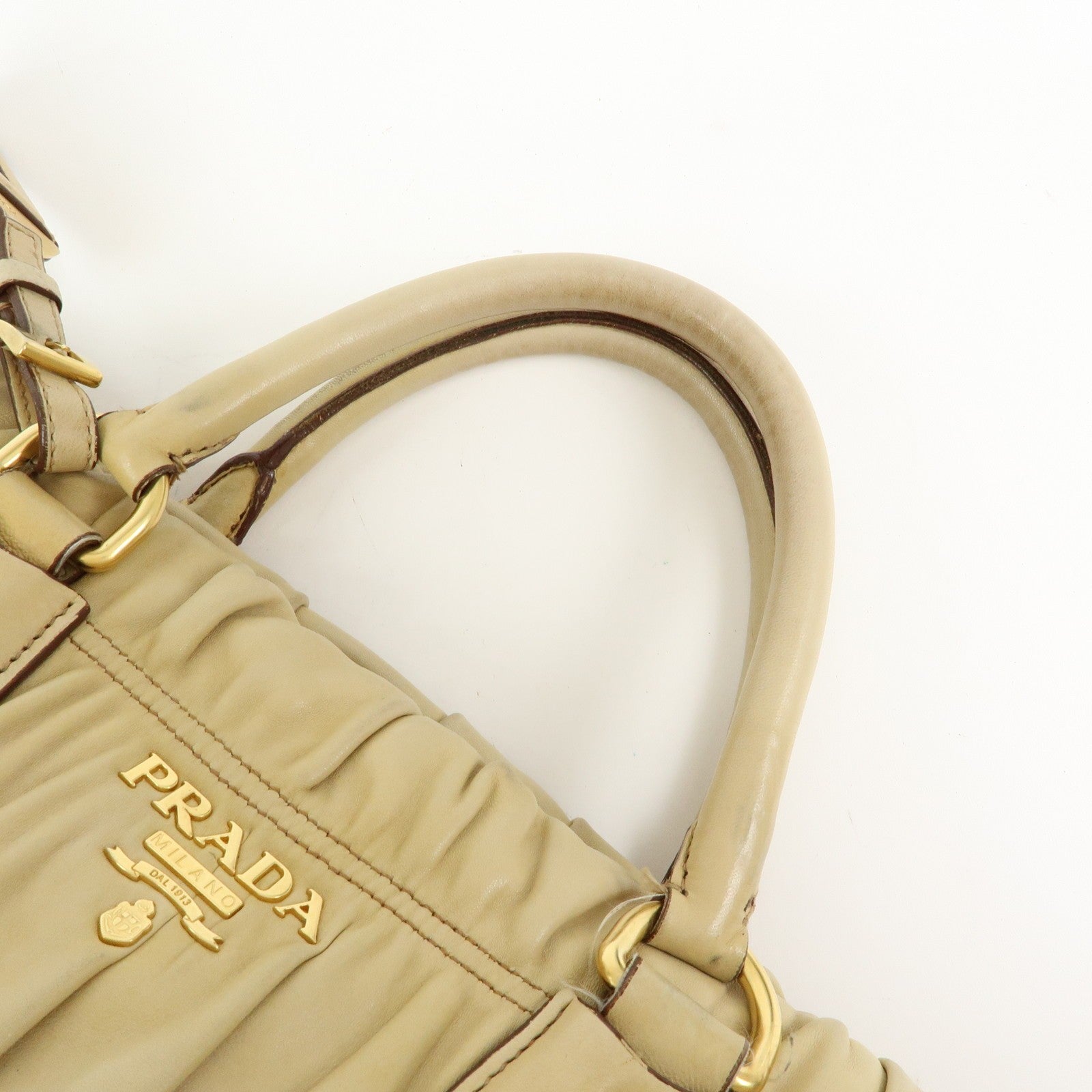Prada Hand Bag - Camel, Nappa Leather
