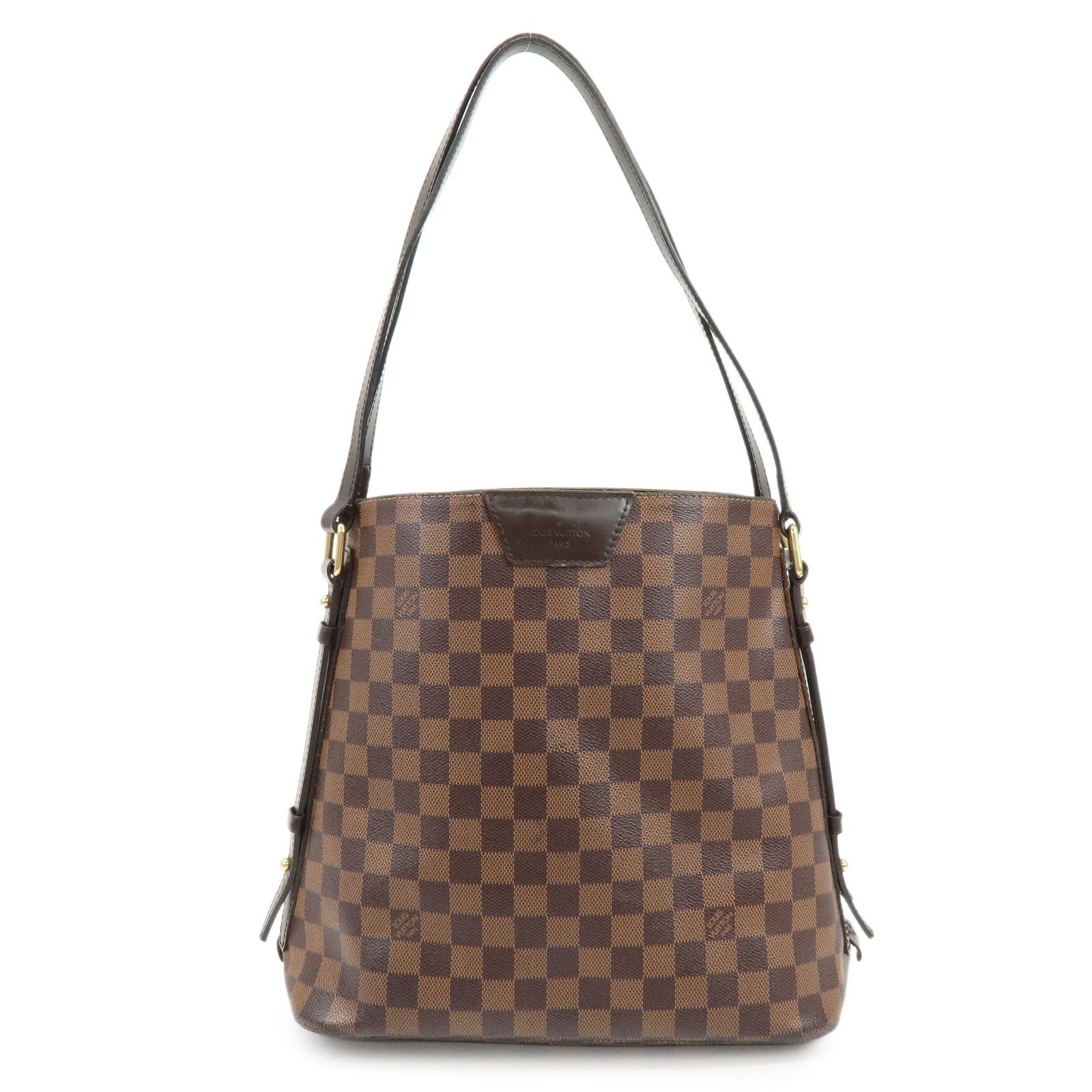 Louis Vuitton Damier Ebene Cabas Rivington Canvas Shoulder Bag