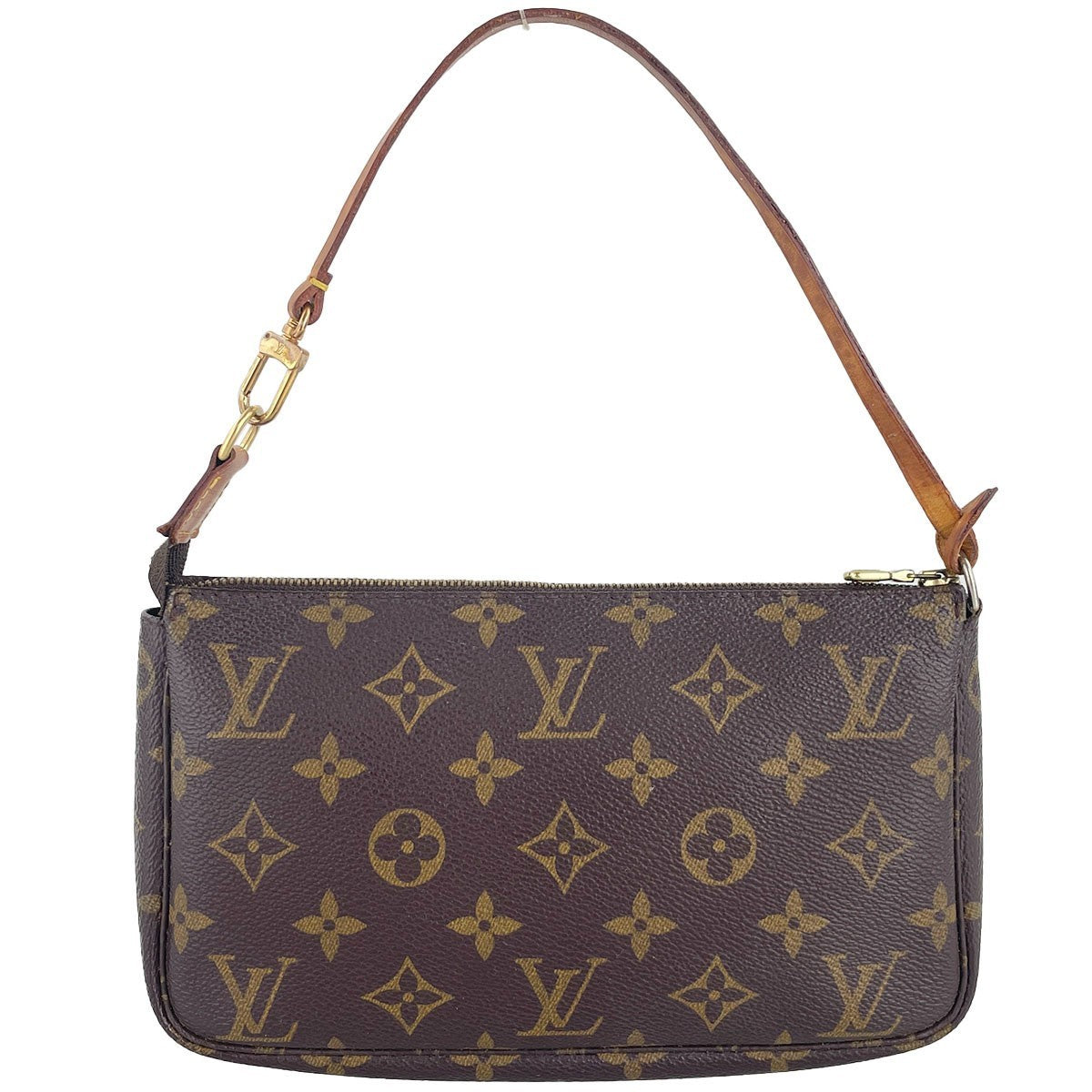 Louis Vuitton Pochette Accessoires Handbag - Brown, Coated Canvas