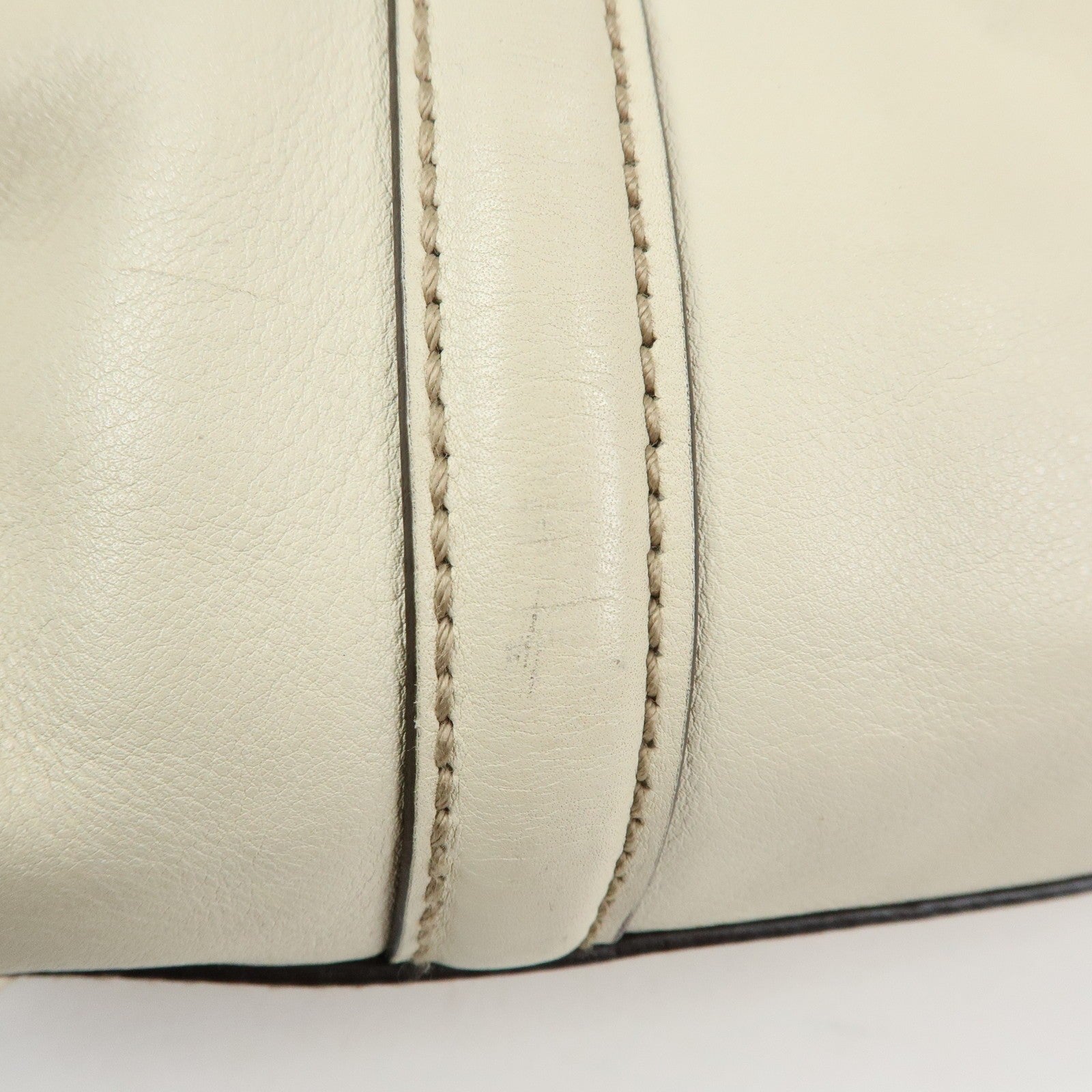 Gucci Interlocking G Sherry Boston Hand Bag - Ivory, Leather