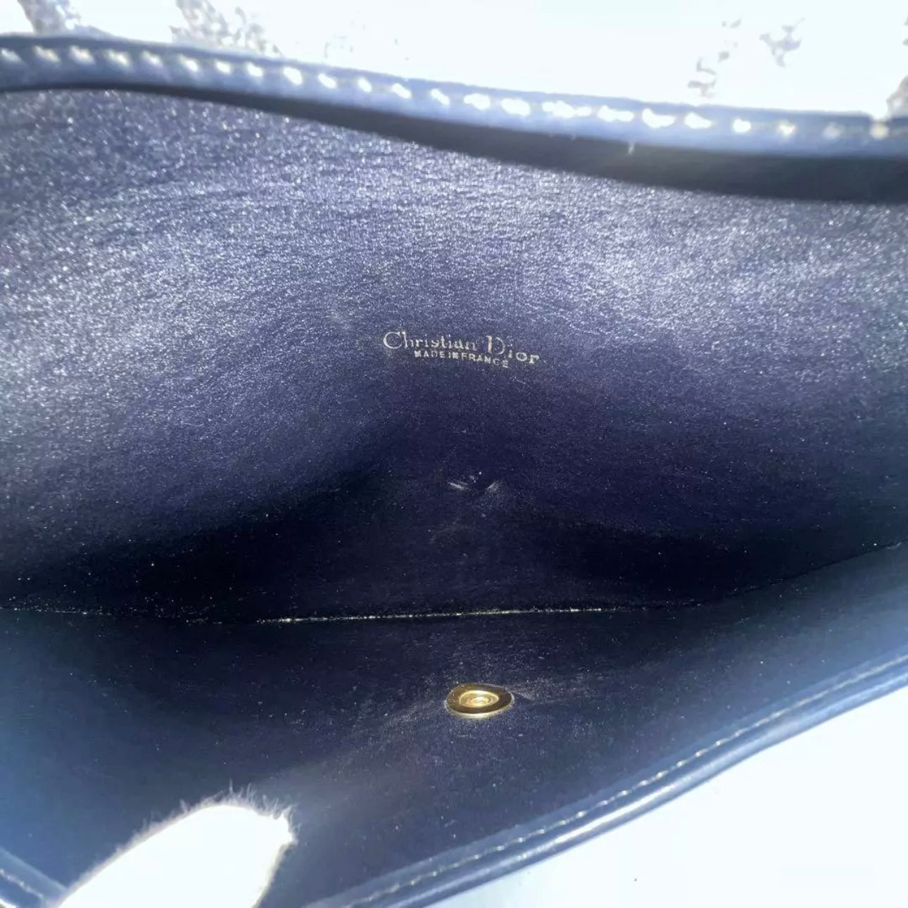 CHRISTIAN DIOR Trotter Clutch Bag