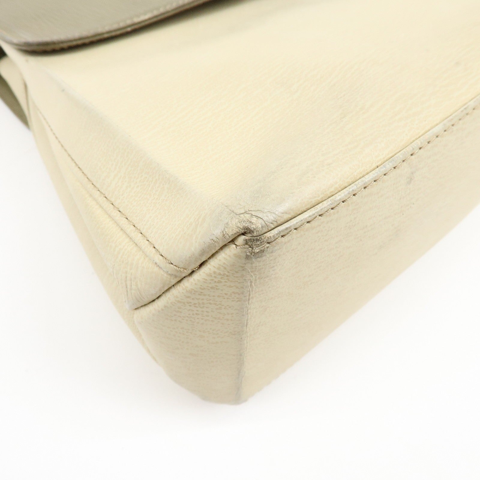 Loewe Velazquez Hand Bag - Ivory, Leather Suede