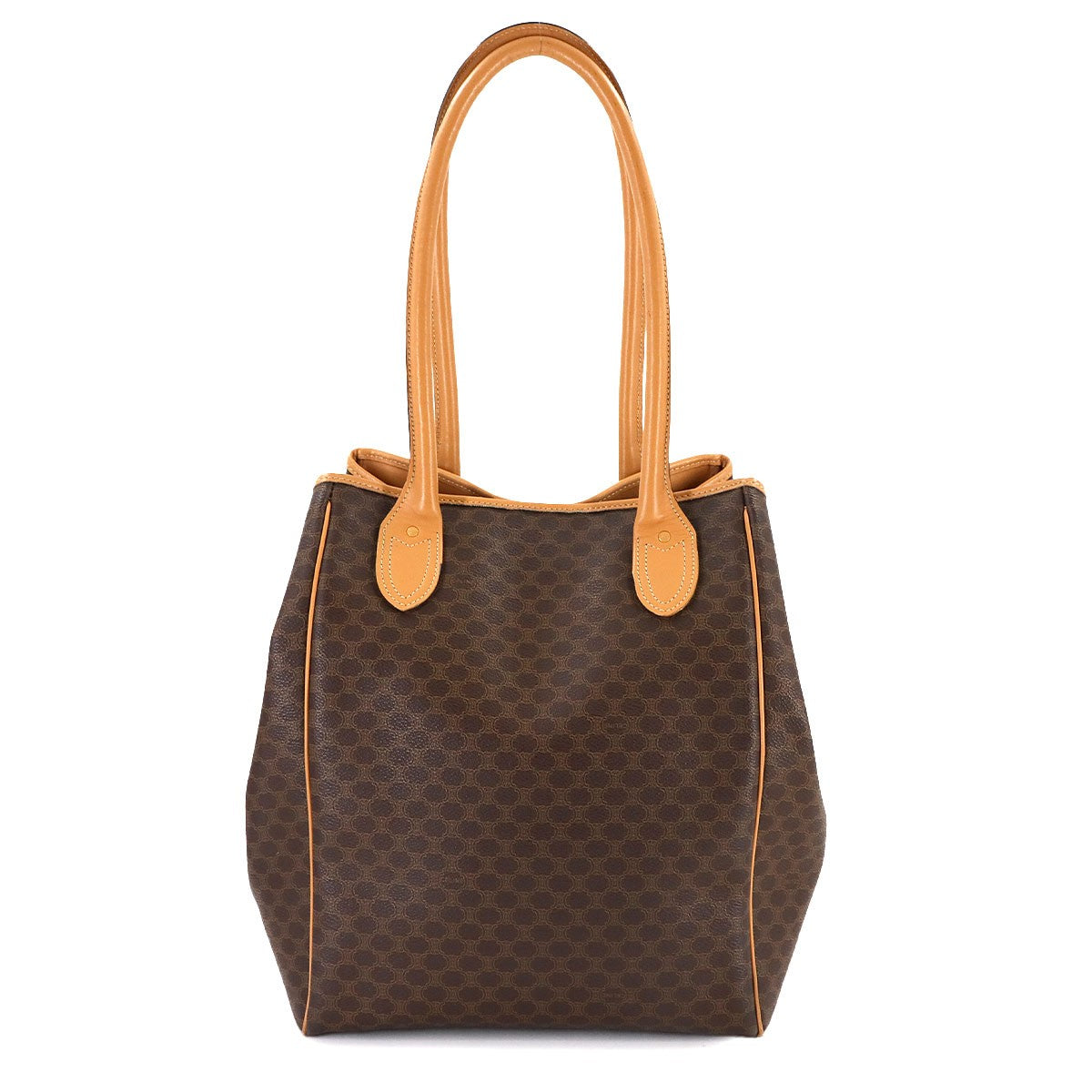 Celine Macadam Shoulder Bag - Brown, Leather PVC 