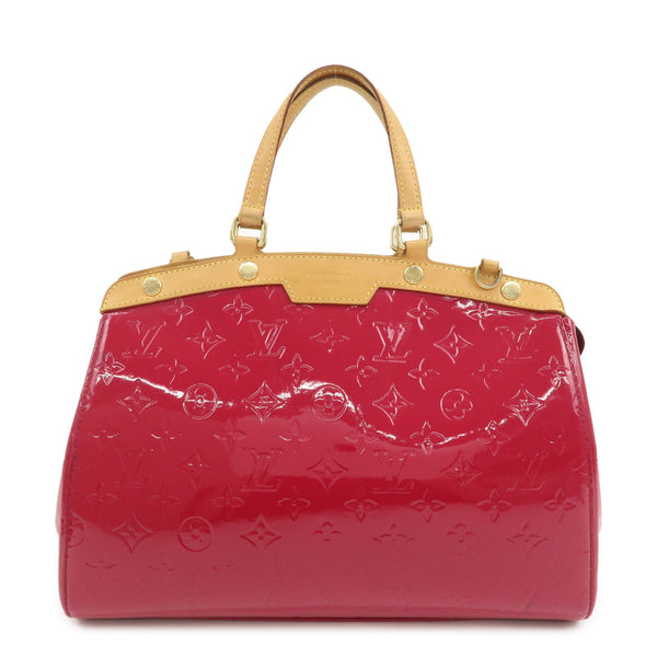 Louis Vuitton Vernis Brea MM 2Way Bag - Rose Indien, Vernis Leather 