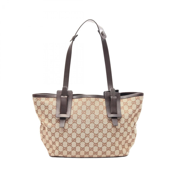 Gucci GG Canvas Tote Bag - Beige, Canvas