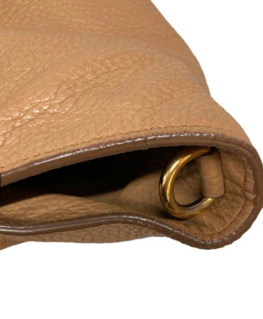 Prada leather tote crossbody bag