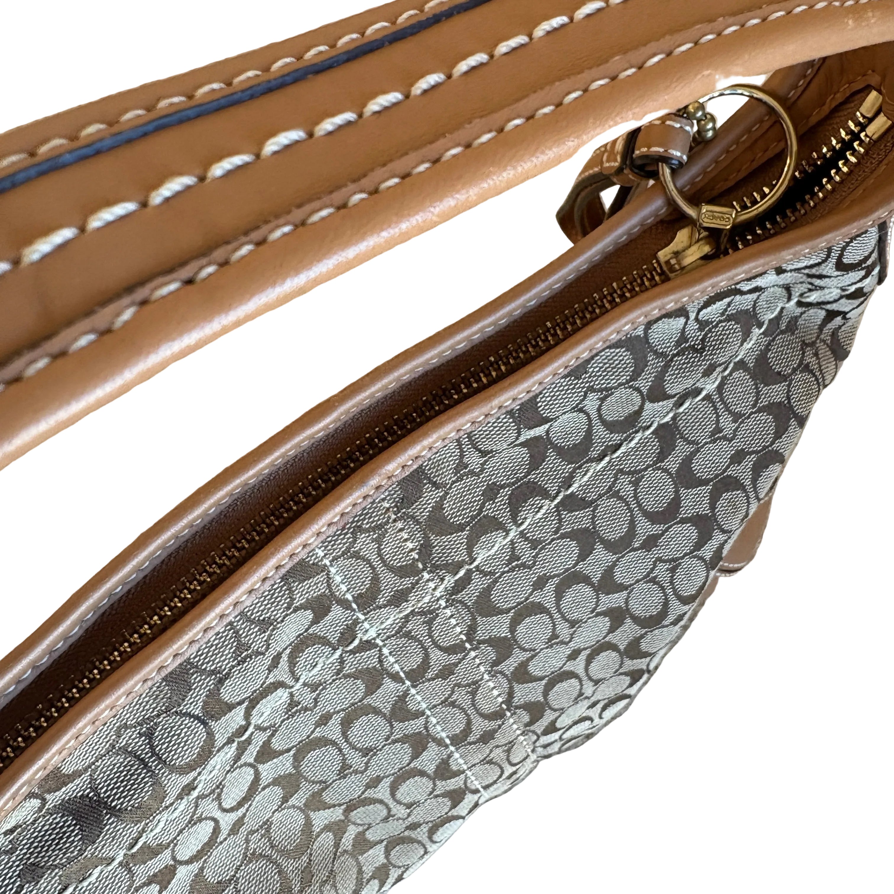 Coach Signature brown bag