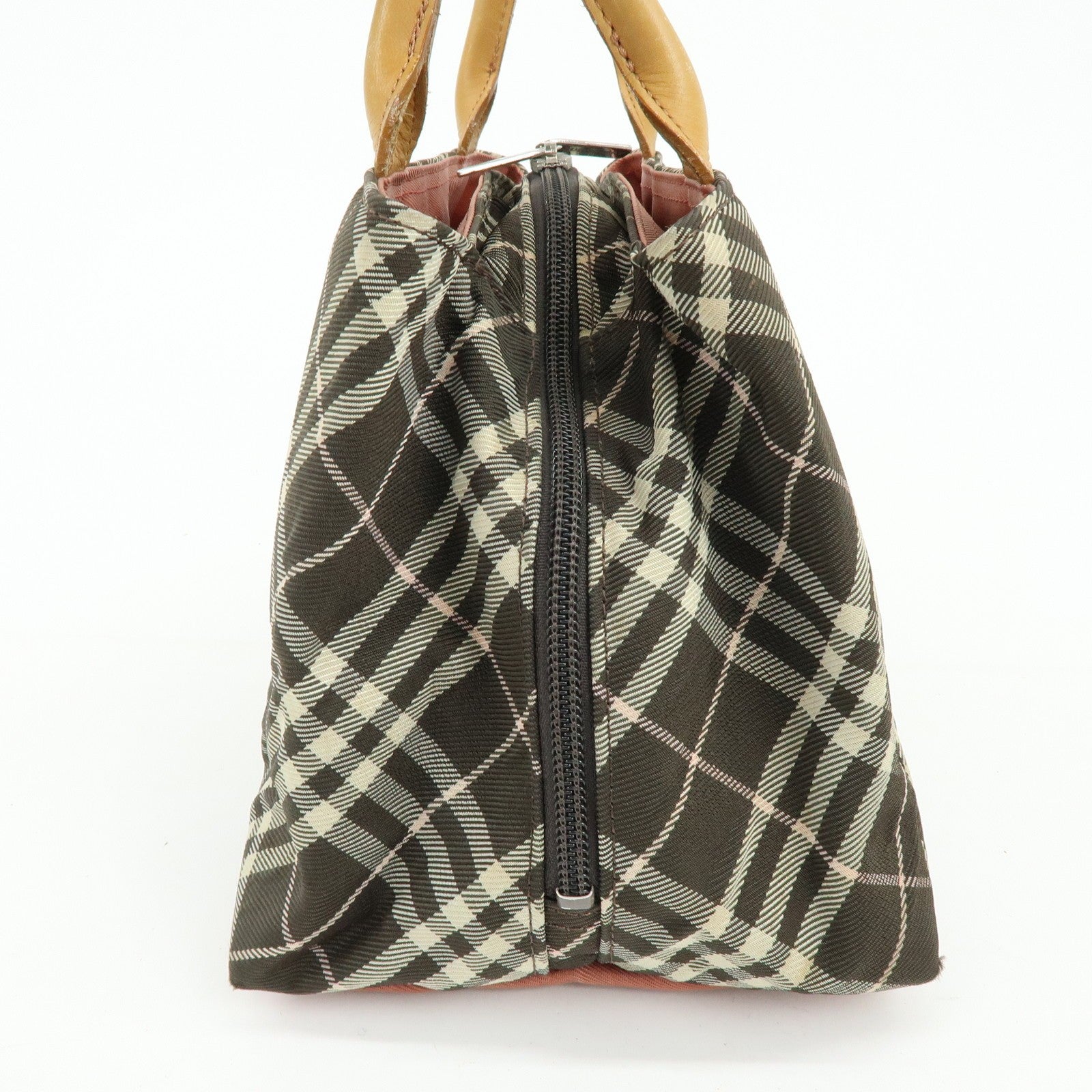 Burberry Blue Label Tote Bag - Brown, Nylon and Leather