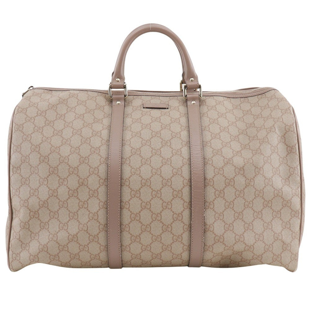 Gucci Boston Bag - Pink Beige, GG Supreme Canvas