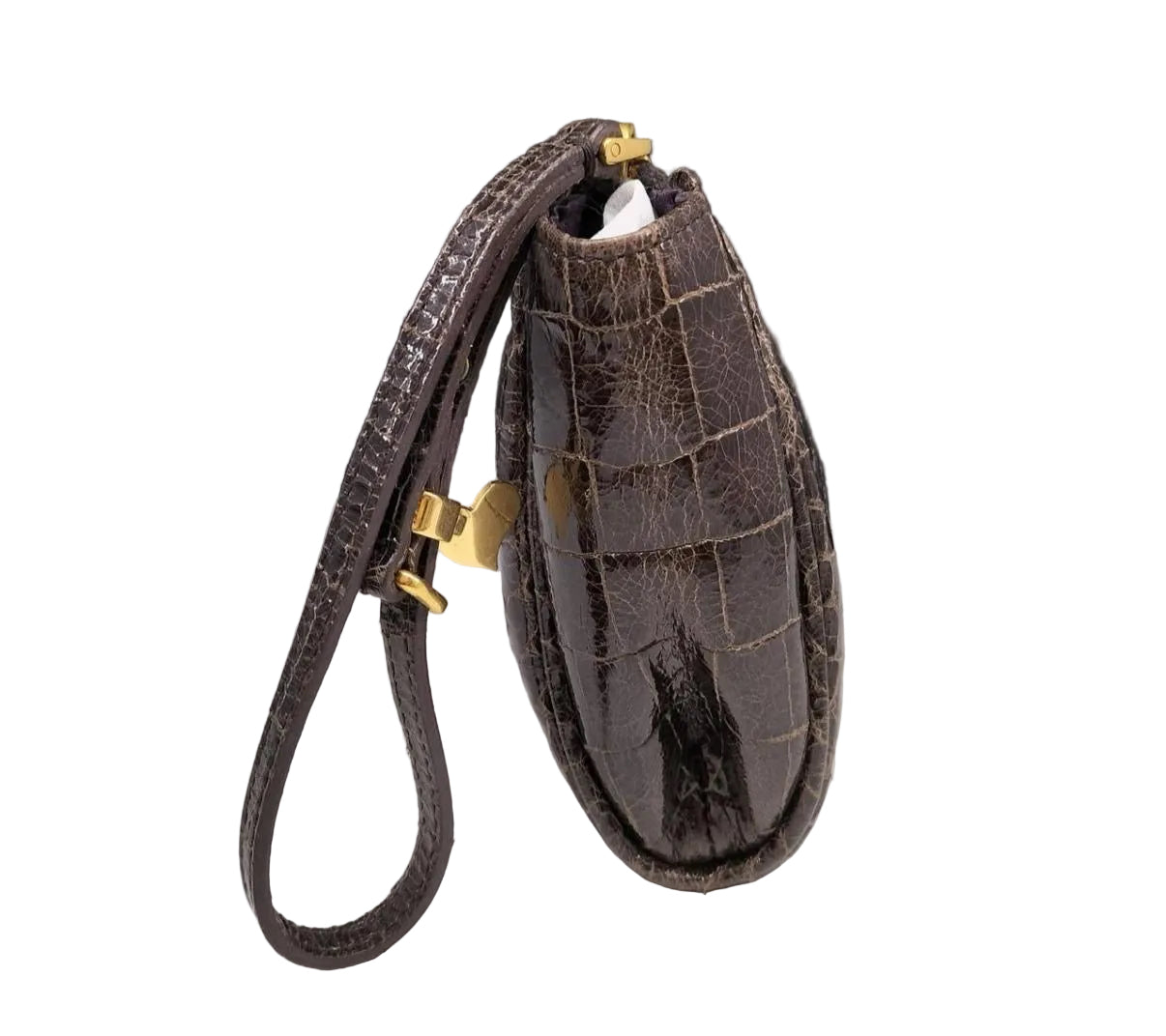 Miu Miu brown clutch bag